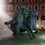 Fountain at place Masséna