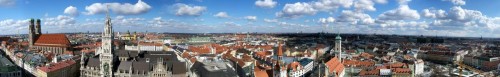 München, Blick vom Peter