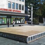 Europabrunnendeckel at Ernst-Reuter-Platz