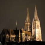 Regensburg cathedral from northeast