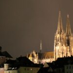 Regensburg cathedral from northwest