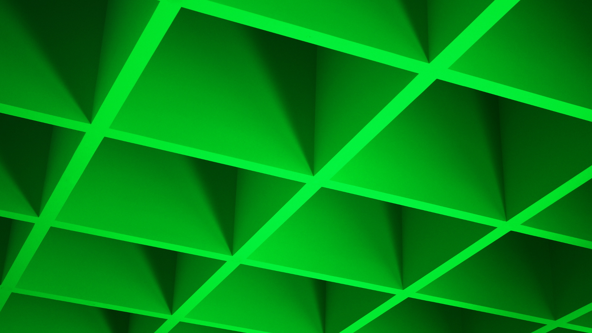 green-cube-ceiling