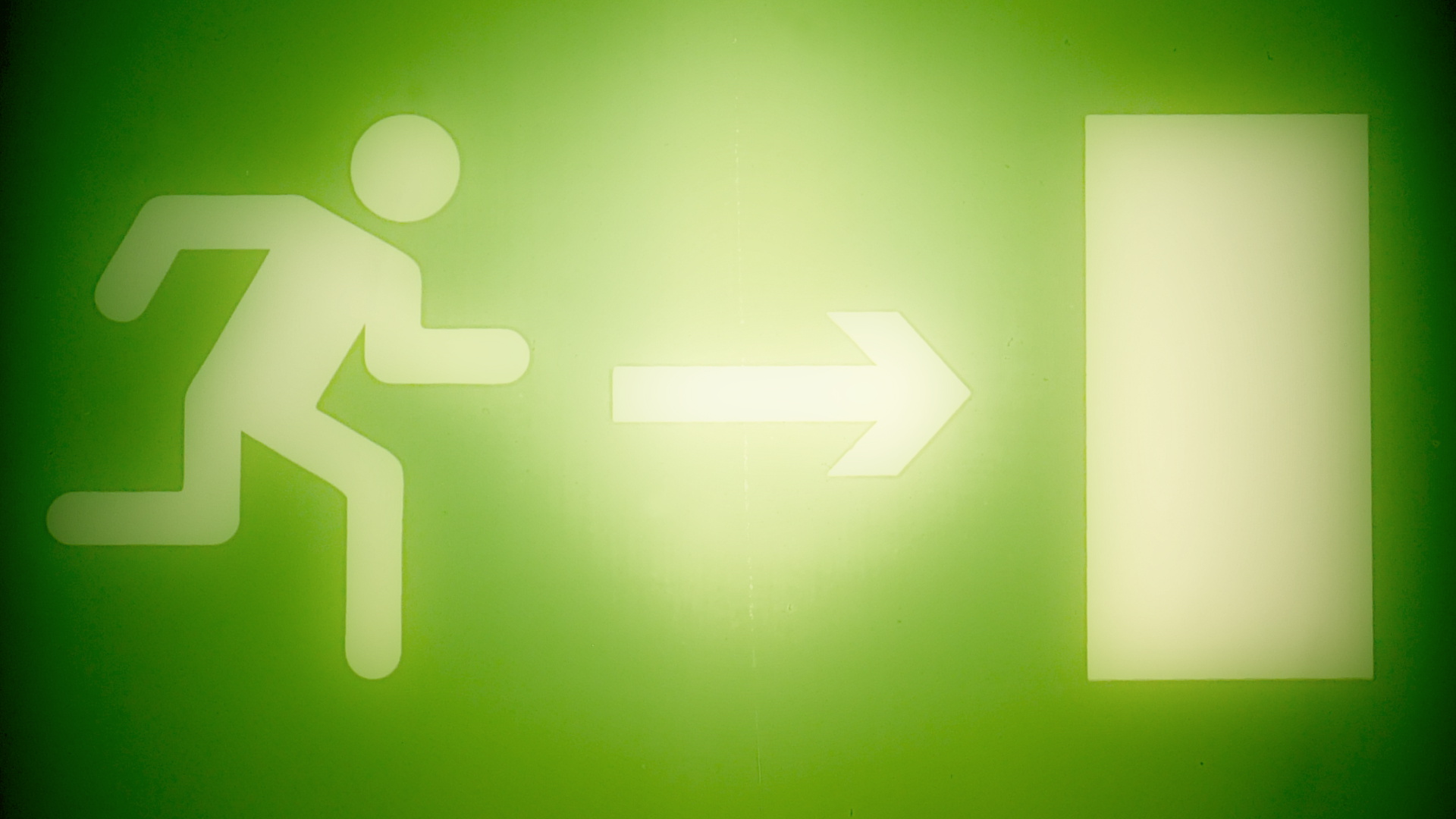green-emergency-exit