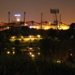 Olympiastadion seen from the hill